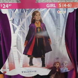 Frozen 2 Anna 3 piece set dress/costume size small